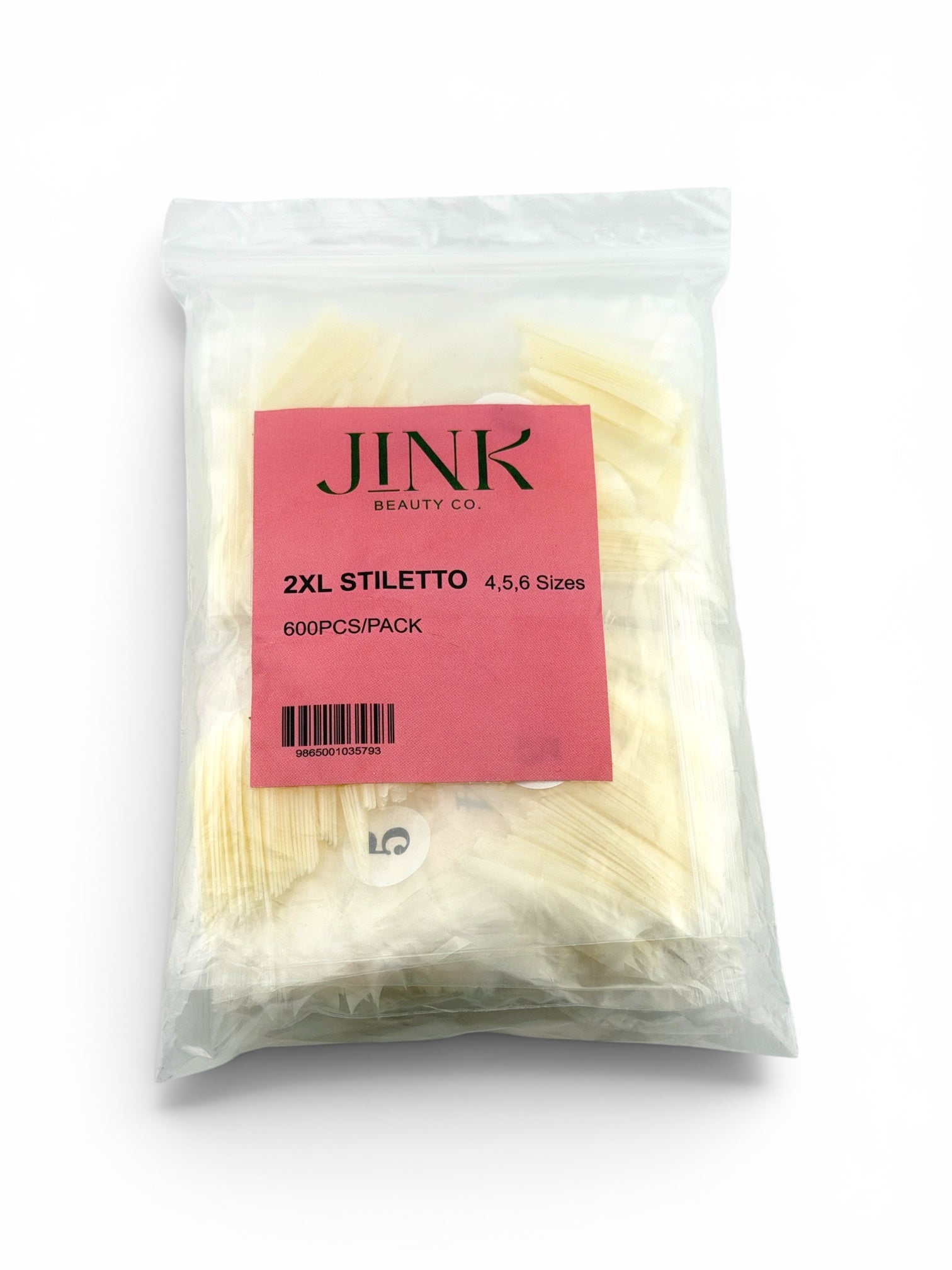 XXL Stiletto 4.5.6 600pcs / bag / Natural