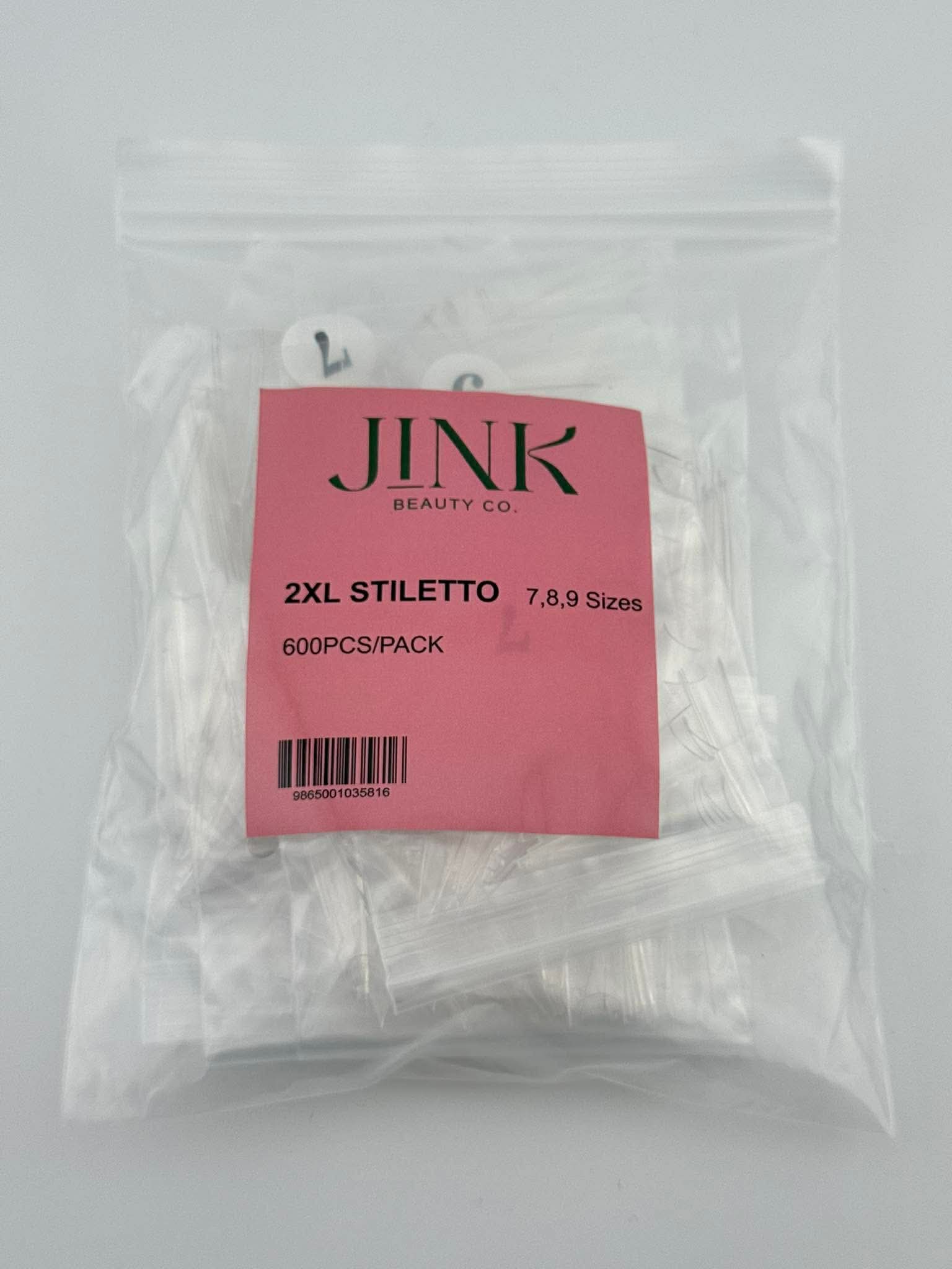 XXL Stiletto 7.8.9 600pcs / bag / Clear