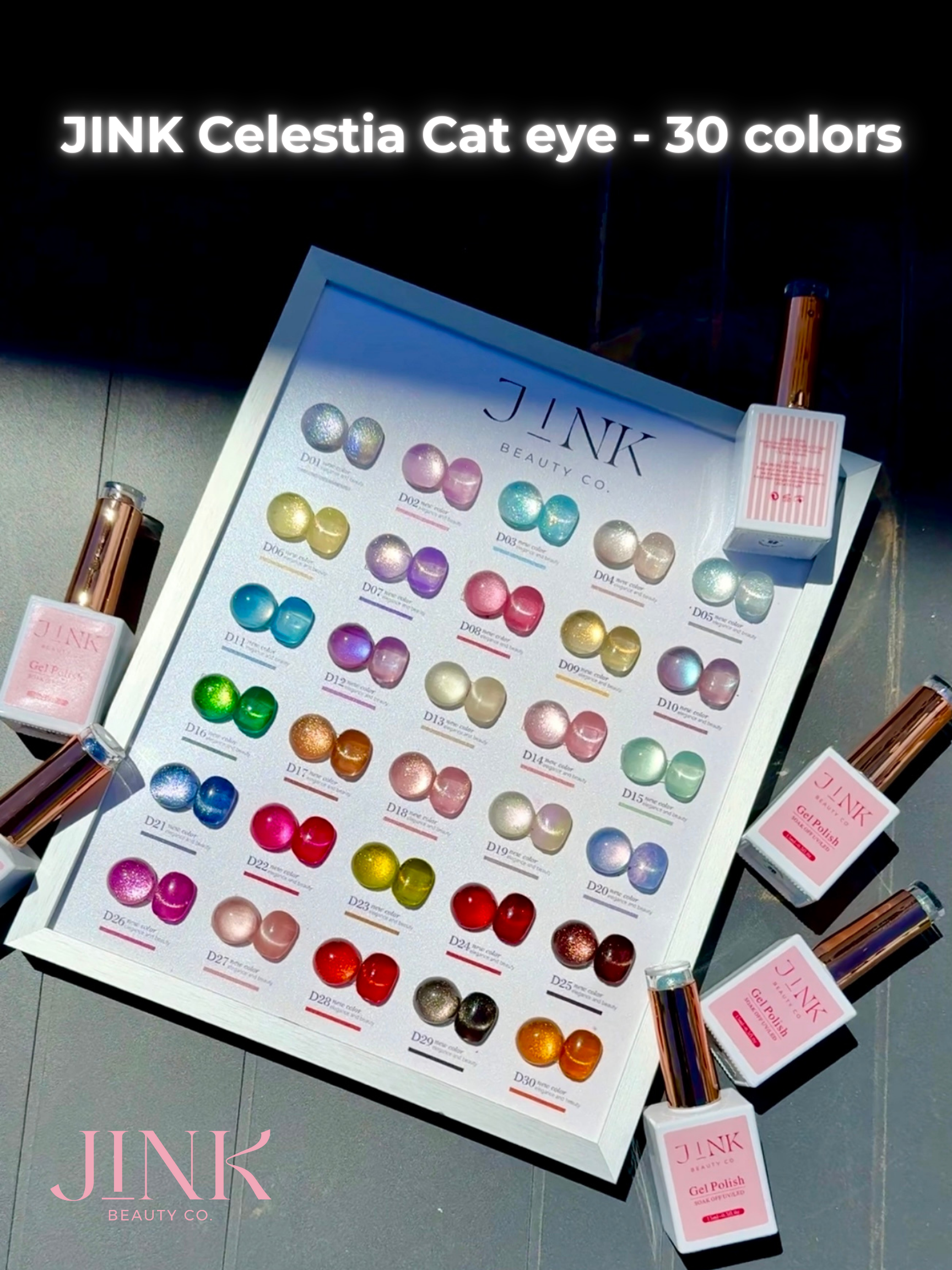 JINK Celestia Cat Eye Colletion | 30 Colors
