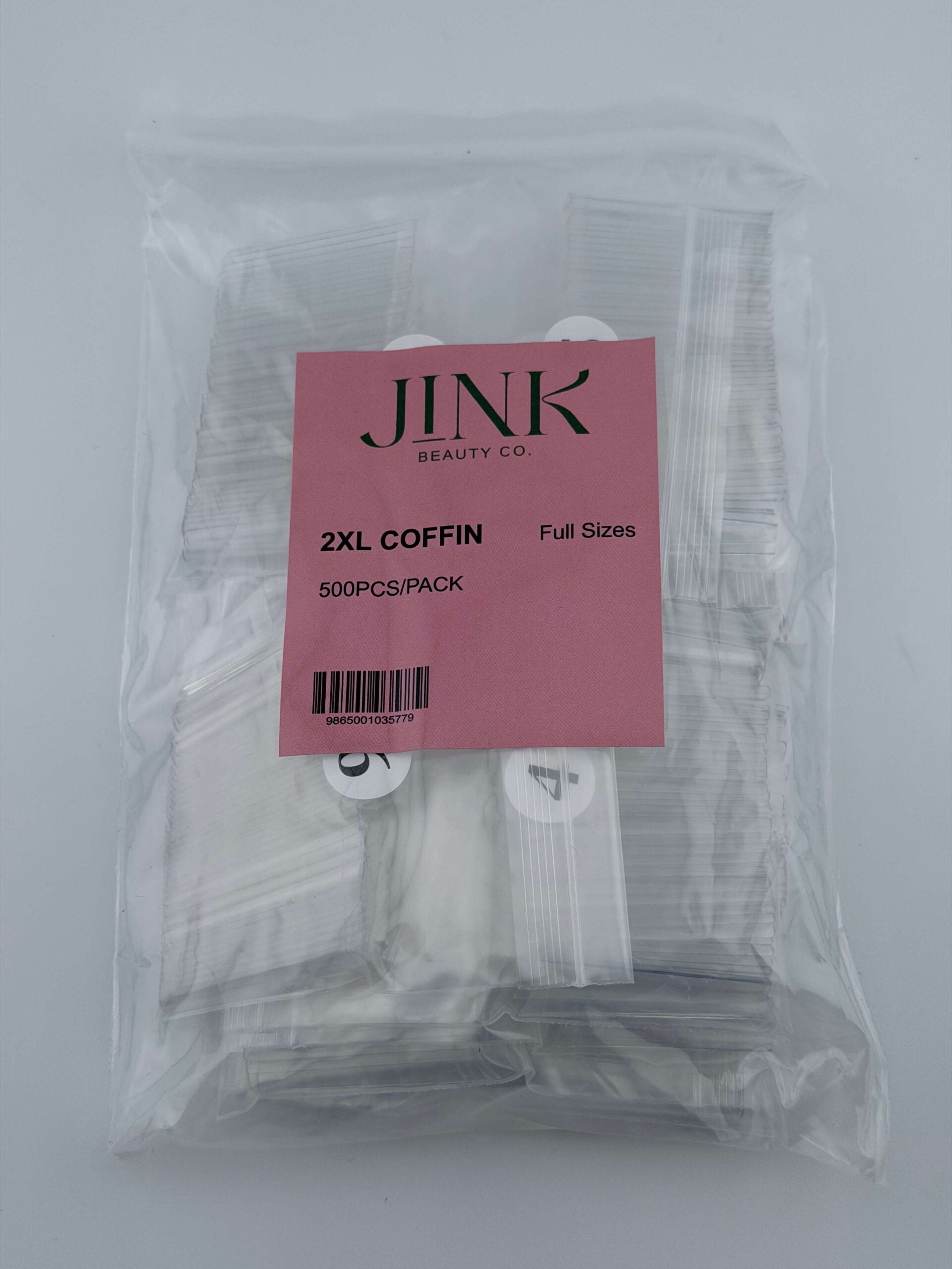 XXL Coffin No C 500 pcs/bag-clear