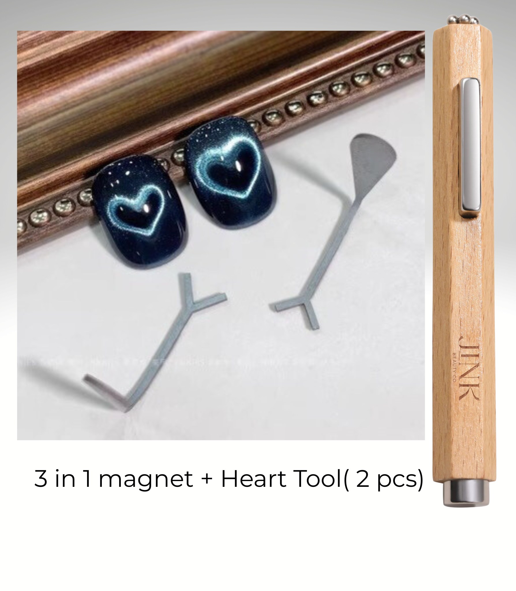 3in 1 Magnet + Heart tool (2 pcs)