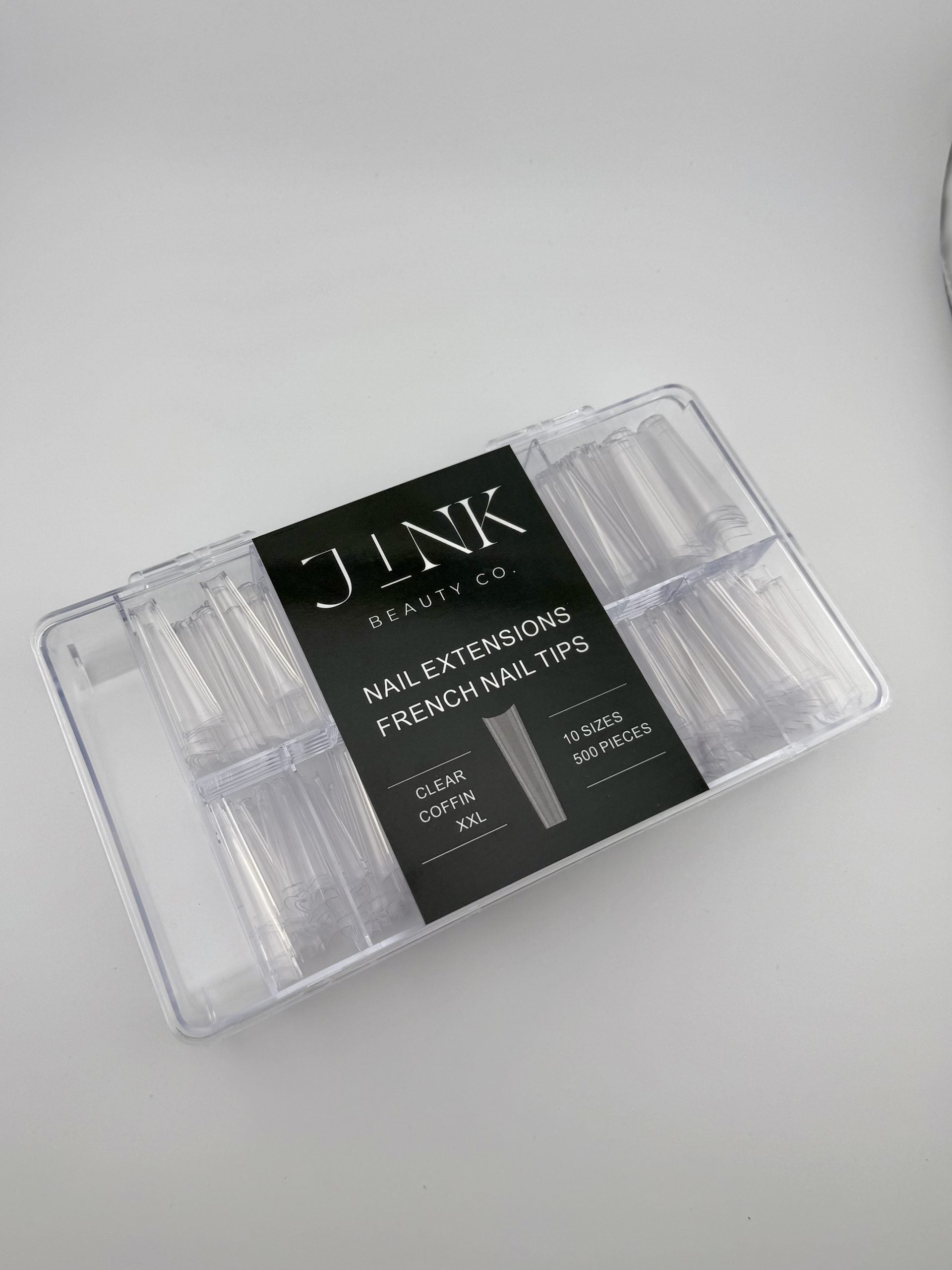 XXL Coffin No C 500 pcs/box-clear