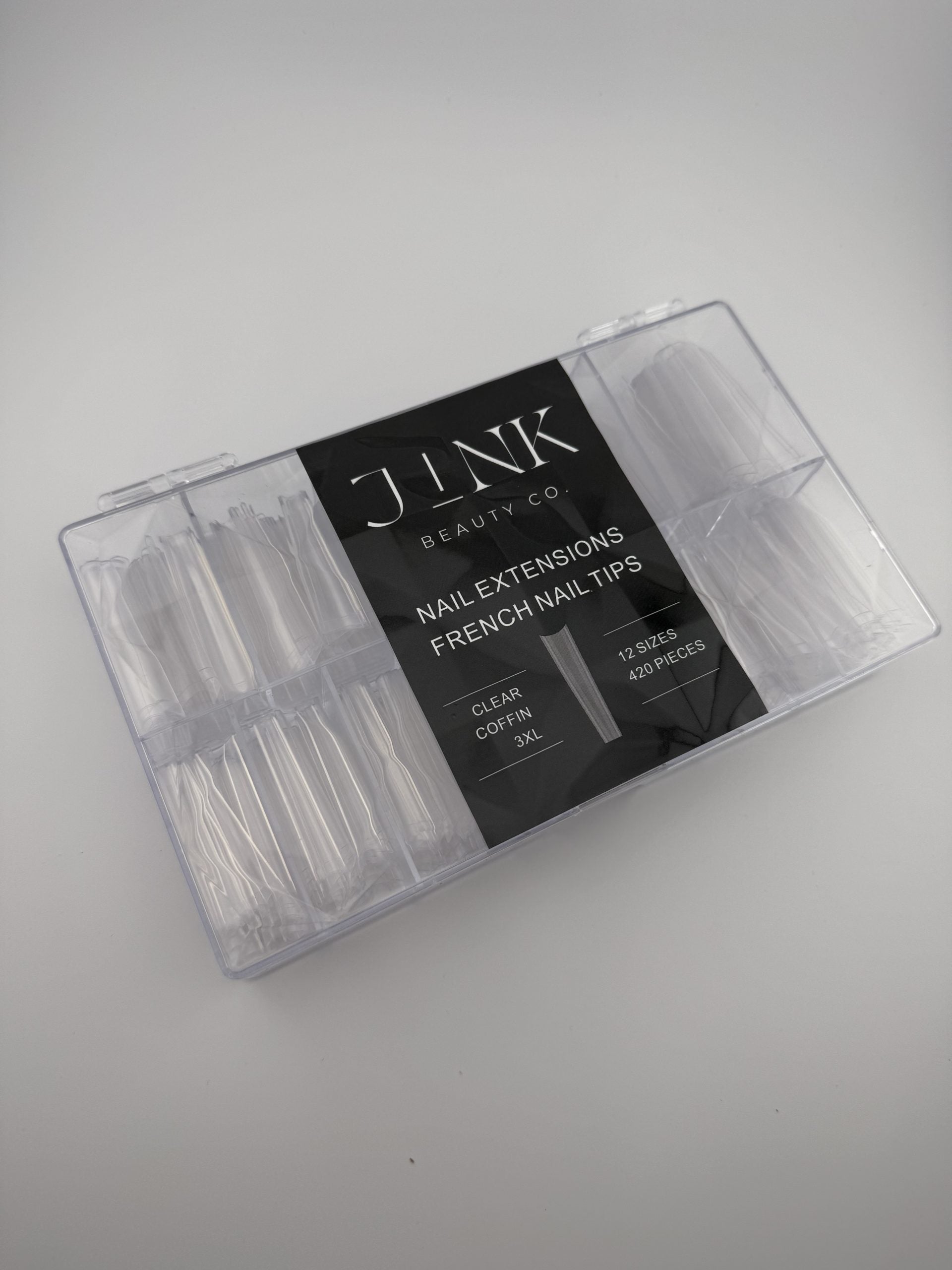 3XL coffin No C 500 PCS/bag-CLEAR