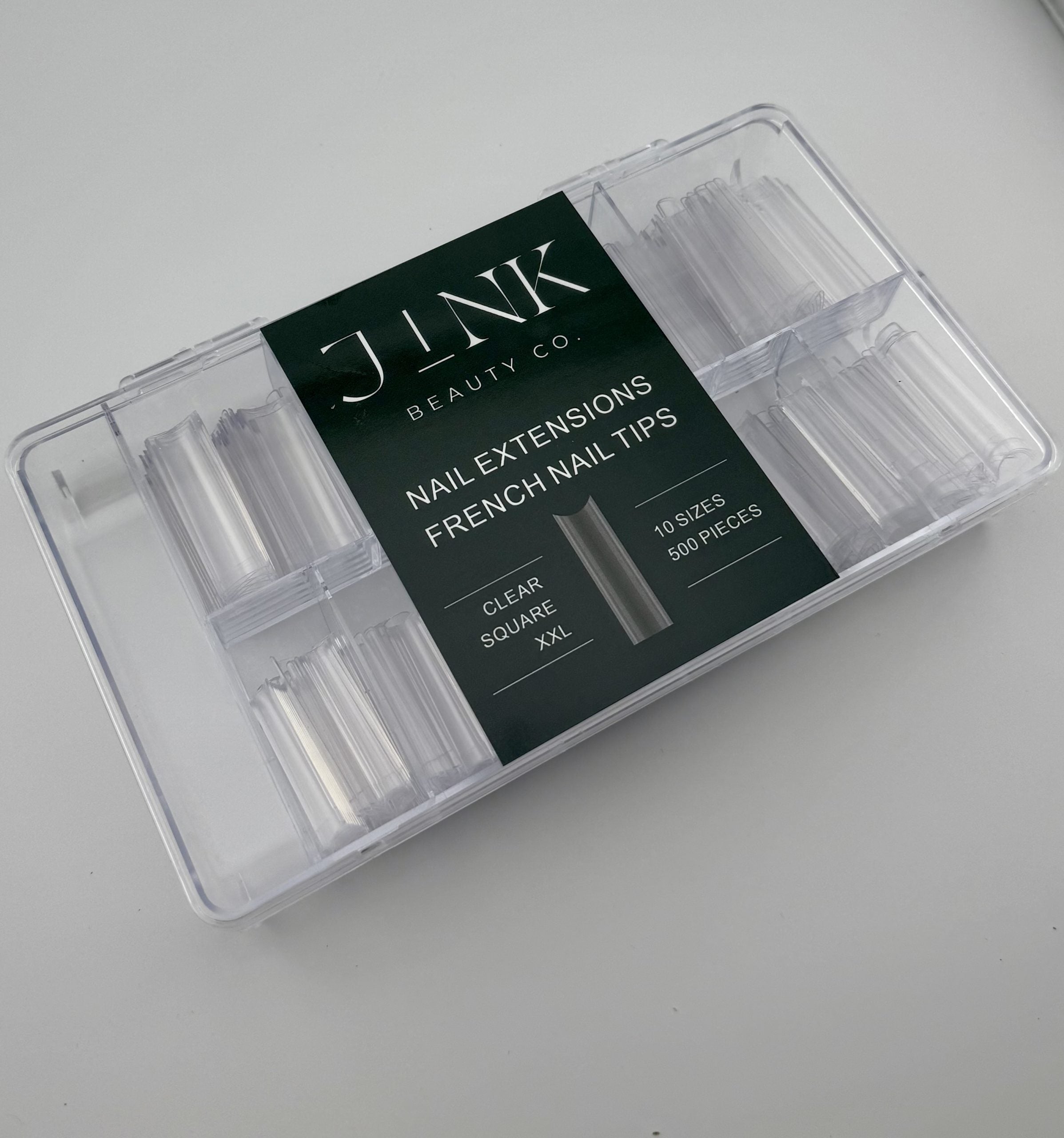 XXL square No C 500 PCS/BOX-CLEAR