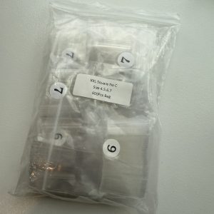 XXL Square No C Refill 4.5.6.7 600pcs/bag-CLEAR