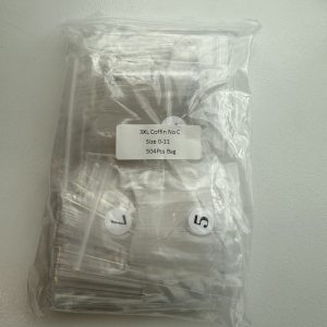 3XL Coffin No C 504 pcs/bag-clear