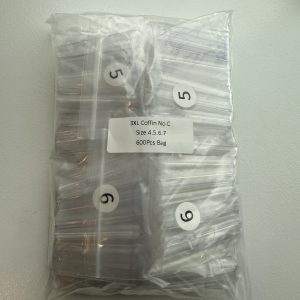 3XL Coffin No C Refill 4.5.6.7 600pcs/bag-CLEAR