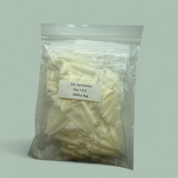 XXL Stiletto 7.8.9 600pcs/bag Natural