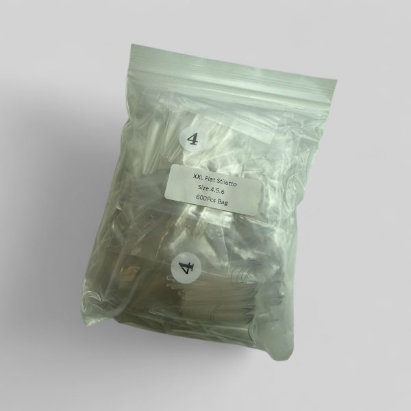 XXL Stiletto 4.5.6 600pcs/bag Clear
