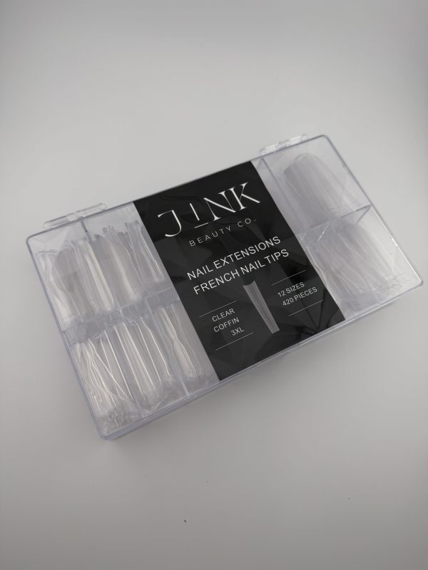 3XL coffin No C 500 PCS/box-CLEAR